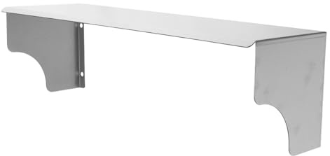 JOINPAYA Mailbox Rain Cover Waterproof Outdoor Letter Box Roof Cover Wall Mounted Weatherboard Shield Plate with No Bottom Design for Rain Protection Drainage and Weather Resistance