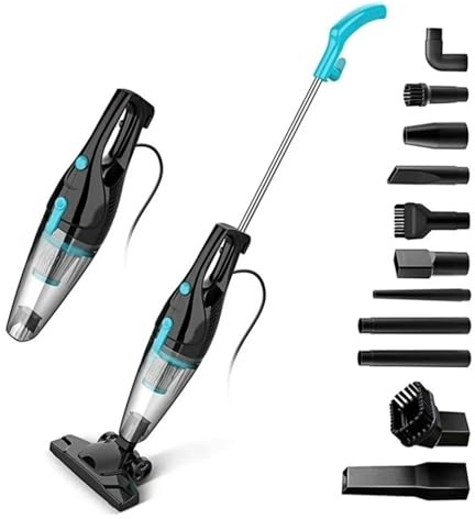 Compatibile con l'aspirapolvere con Filo INSE R3S, Motore da 400 W, Bastone Leggero 3 in 1 e aspirapolvere Portatile per la Pulizia dei Pavimenti duri dei tappeti Domestici