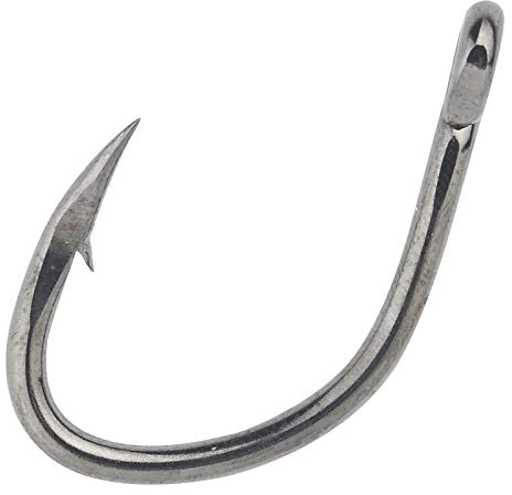Owner Offshore Hook 5129 - Meereshaken für Dorsch, Heilbutt & Thunfisch, Angelhaken zum Meeresangeln, Einzelhaken, Haken, Größe/Packungsinhalt:Gr. 6/0-7 Stück
