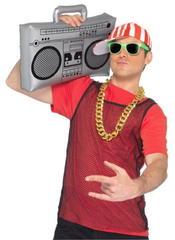 Aptafêtes - AC3809 - Poste radio ghetto blaster géant gonflable