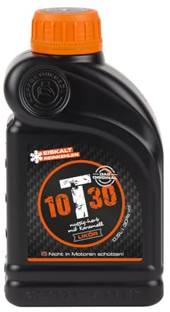 Kopfgetriebeöl 10T30 Nuss-Karamell Likör 1x 0,5L - 30% vol - Schnaps aus der Öldose - Walnuss Likör - Nusslikör mit Tonkabohne