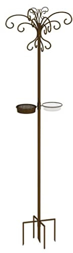 Honeyfield's 71481797 Wild Bird Prem All-in-1 Futterstation, braun/schwarz, 210 x 60 x 60 cm