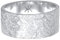 Kuzzoi Herrenring (9 mm) Massiv Handgeschmiedet, Bandring für Männer aus 925 Sterling Silber, Cooler Silberring im Used Look, Ring mit rustikaler Struktur poliert, Ringgröße 62, 0612992920_62