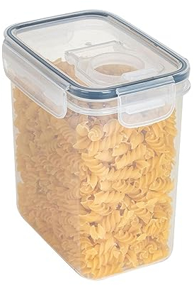 1.6L Botes Cocina Almacenaje, Recipientes para Alimentos, Contenedores Alimentos Herméticos, Recipientes de Alimentos con Tapa, Contenedores de Almacenamiento de Alimentos para Cereales, Harina