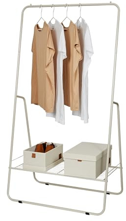 LOVE IT STORE IT LOFT Kleiderstange Metall, Hellgrau
