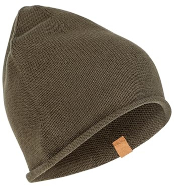 camel active Damen Leichter Strickbeanie aus Baumwolle