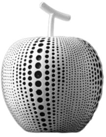 OUNONA 1stück Nordisches Design Apfel Ornament Aus Modernem Harz Kreative Deko Für Zuhause Und Büro Weiß Für Weihnachten Geburtstage Für Freunde Und Familie