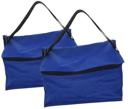 Amosfun 2stücke Kühltasche Isolierte Lunchtasche Picknick Tasche Camping Lebensmittel Tragetaschen Für Unterwegs Mit Großem Fassungsvermögen Für Obst Getränke Snacks