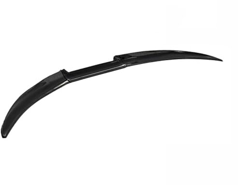 MEDAPI Auto Heckflügel Schneidbare Länge für Opel Adam 2012-2025, Autos Heckspoiler Flügel Kratzfeste Wasserdicht Zubehör,Glossy Black