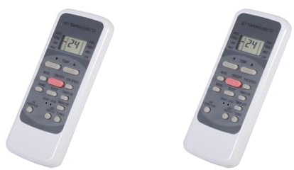 SUNGOOYUE Telecomando per Condizionatore d'Aria 2 Pezzi, Telecomando Universale CA Sostitutivo per R51M E