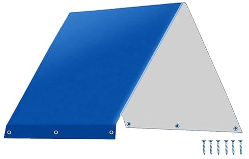 Wasserdichter Dach Ersatz, Gartenschwung Baldachin, Kinder Spielplatz Dach | Markisenabdeckung 132×226 Cm, Swing -Set Ersatzplan, Kinder Spielplatz Dach Dach (Blau)
