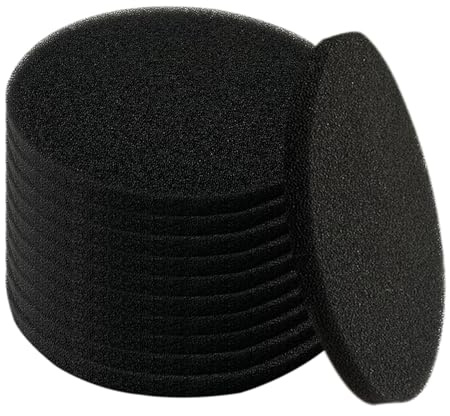 Filtre à air pour Pluggit EV100/EV200/EV500/REV150 Filtre de Remplacement G3 pour Système de Ventilation Aspirateur Ventilation Salon Ventilation Extérieure Ø140mm 12pcs (12)