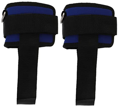 Toddmomy 3pairs Workout Ankle Straps Ankle Protector for Fitness Maximum Glute Activation Breathable Material for Cable Machines and Leg Exercises Storage Bag