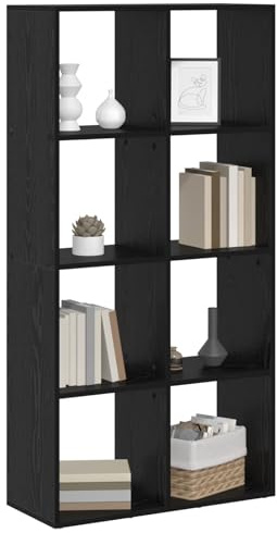 vidaXL Bücherregal 8 Ebenen 69,5 x 29 x 137,5 cm Holzwerkstoff