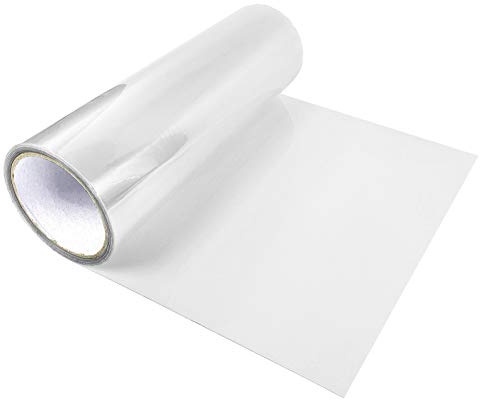 DecoMeister Pellicola Fari Auto 30x100 cm - Pellicola Protettiva per Fanali Posteriori e Anteriori Adesiva e Termoplastica per Auto e Moto - Protezione da Graffi, UV e Intemperie - Trasparente
