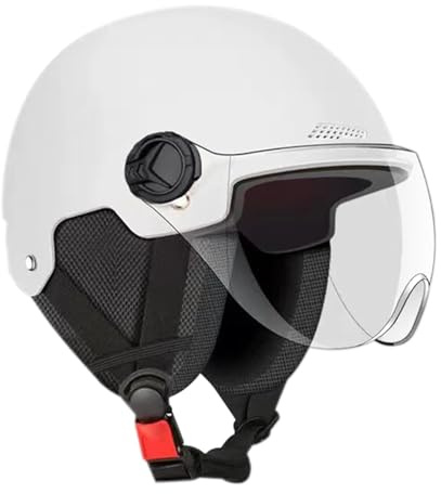 Demsyeq Casco per bici elettrica, casco da bici fresco, anti-UV, traspirante, protezione per le orecchie, cappello per equitazione, skateboard, ciclismo, uomini, bambini e adulti