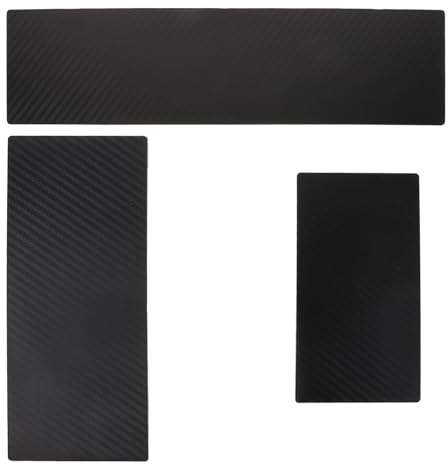 HAMPPLIES 3 Pièces Set de Planches de Coloration pour Cheveux Noires Outils de Balayage et Application de Teinture Planches de Coiffure Précises pour Salon et Usage Domestique