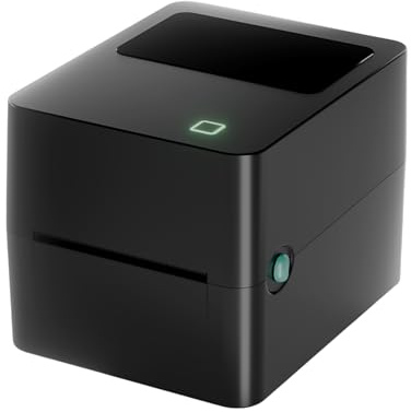 SmithPackaging 4” Direct Thermal Label Printer (203 DPI, USB) | High-Speed Ink Barcode Label Printer for Windows & Mac | 4x6 Compatible | Suitable for Amazon, Shopify, Etsy