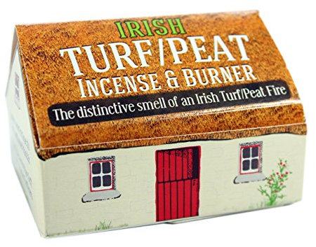 Irish Turf/Peat Incense and Burner