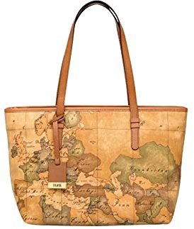 ALVIERO MARTINI DONNA Borsa Geo Classic Media Naturale Mod. D006 6000