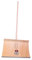DEAL Schneeräumer 50 cm – 5-schichtiges Sperrholzblatt mit Schutzkante, stabile Klemmfix-Befestigung, Hartholzstiel 130 cm (lose beigefügt) – robust, leicht, ideal für Wintereinsätze