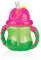 Nûby Flip-It Becher mit Griffen, Grün Rosa
