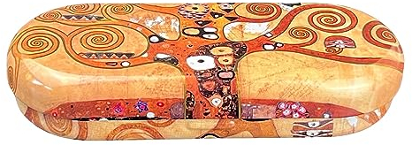 MediMuc Brillenetui FridolinEdition - Gustav Klimt, Lebensbaum - Maße: L/H/B 16 x 2,8 x 6,6cm