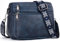 MUIIKOLA umhängetasche damen，umhängetasche mittelgroß tasche umhängetasche,damen leder，Weich Breiter Gurt