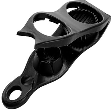 YILANJIN Tagliauova, Tagliauovo da Cucina in Acciaio Inox per Uova, Multifunzione Tagliauova a Fette, Tagliauova Manuale in Acciaio Inossidabile per Tagliare Fragole, Cibi Morbidi, Funghi (Nero)