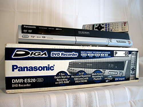 Panasonic DMR-ES20S DVD Recorder Silver