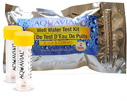 AquaVial Kit de Prueba de Agua Potable
