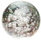 Roadoor YSoutstripdu Transparent Sphere Faux Crystal Ball Water Fountain Bubble Ball feng Shui Glass Balls 50mm