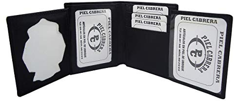 Cartera Porta Placa para Policia Nacional España. Mod. 802