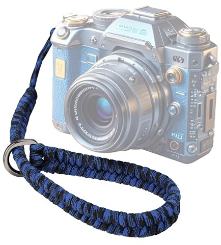 Sunya Kamera Handschlaufe Verstellbare Kamera Band aus Paracord Kamera Handgelenkschlaufe Trageschlaufe für DSLR