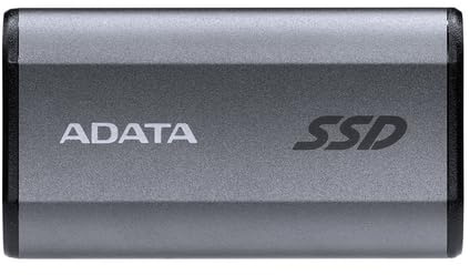 ADATA SE880 2TB External SSD, Read 2000MB/s, Write 2000MB/s, USB Type C, 3.1 Gen 2 (3.1 Gen 2), Grey