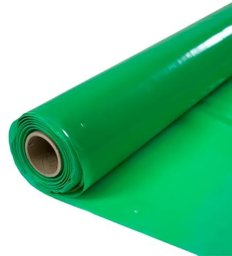 Polythene Vapour Moisture Control Layer Barrier Sheet 125mu 500ga Green 4m x 50m