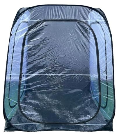 Sportzelt, wetterfestes Pod, 170 x 170 x 180 cm, Sport-Pod-Aufstellzelt, mit 270-Grad-Ansicht, Kunststofftüren mit Doppelreißverschluss, flach zusammenklappbar und leicht zu verstauen, für Camping, An