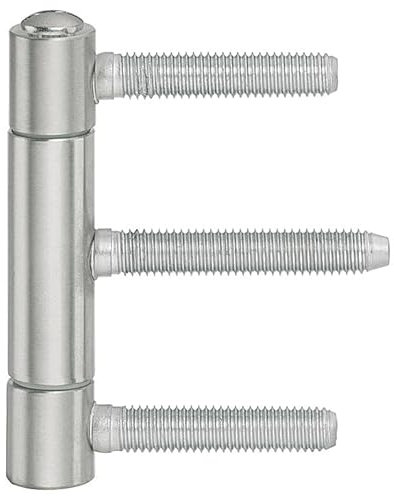 cyclingcolors cerniera per mobili con telaio in superficie o incassato, porta interna con foglio avvitabile, Acciaio zincato da 15 mm