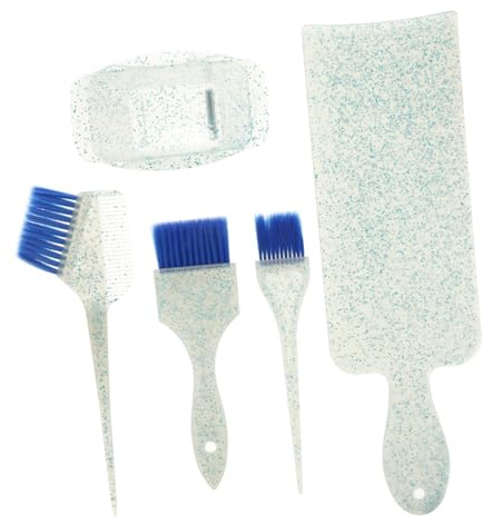 Veemoon 5stücke Haarfärbepinsel Und Platte Mit Schale Für Farbe Und Kur Werkzeug Für Salon Und Heimgebrauch Aus Hochwertigem Material
