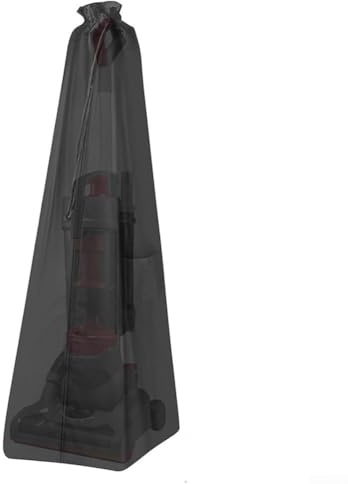 Upright Vacuum Cleaner Storage Bag for Protective Cover 210D Oxford Cloth with Extra Compartment for Cord and Accessories, Large Capacity Dustproof Case Compatible with Most Upright Vacuums(black)
