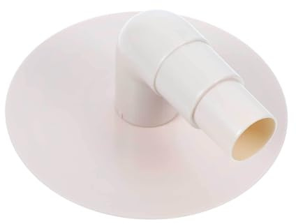 Beavorty Pool Skimmer Adapter für Oberirdische Pools PVC Weiß Langlebig Anschluss für Poolvakuumschlauch Ersatzteil zur Schmutzentfernung