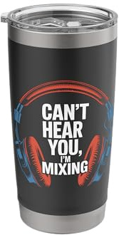 DJ Headphones Sound Engineer Mixing Studio Music Lover Stainless Steel Insulated Tumbler