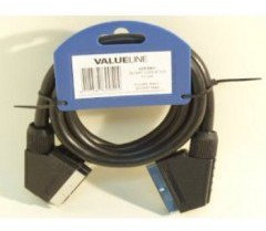 CAVO SCART - SCART 21 POLI 1.5 MT CAVI SING. SCHERMATI PROFESSIONALE