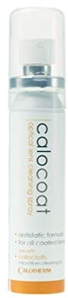 Calotherm Calocoat Anti-Static Coated Lens Cleaning Spray – 25ml Optical & Camera Lens Cleaner – Removes Dirt, Smears & Fingerprints – Safe for Multi-Coated Lenses & Screens