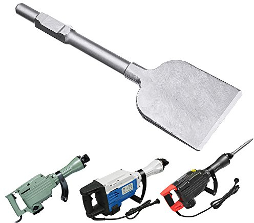 TuToy 65A 30X410X130Mmjackhammer Breaker Chisel Tile Chipper Cutter Extra Wide Jack Hammer Drill Tool