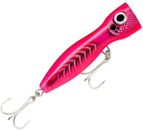 Rapala - X-Rap Magnum Xplode Angelköder - Angelzubehör mit Einteiligem, Robustem ABS Körper - Salzwasser Spinnköder - Lauftiefe Topwater - Fischköder 13cm, 62g - Hergestellt in Estland - Pink Scad, Standard