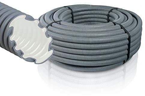 METEOFLEX PLUS Leerrohr 750N M16 / M20 / M25 / M32 / M40 / M50 aus PE-HD - Wellrohr für Erdreich, Erdverlegung, Außenbereich, Beton, etc. - hohe Druck- & Schlagfestigkeit (M20-100m)