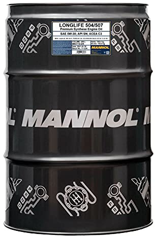 208 Liter Fass, MANNOL 7715 LONGLIFE 5W-30 Motoröl Longlife Freigabe 504/507 Motoröl