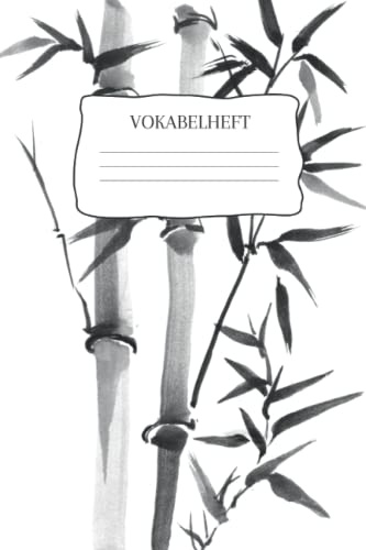 Vokabelheft: Vokabelheft Japanisch, 60 Seiten mit je 3 Spalten, A5