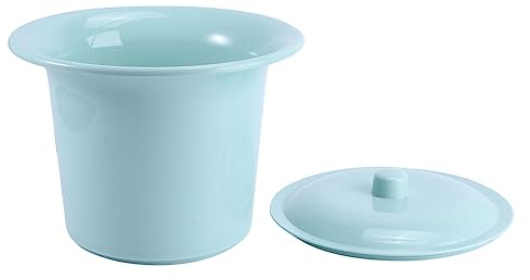 PLAFOPE 1pc Deckel Bettpfanne Kunststoff Spucknapf Urinal Abdichtung Deckel Leicht Zu Reinigen Für Home